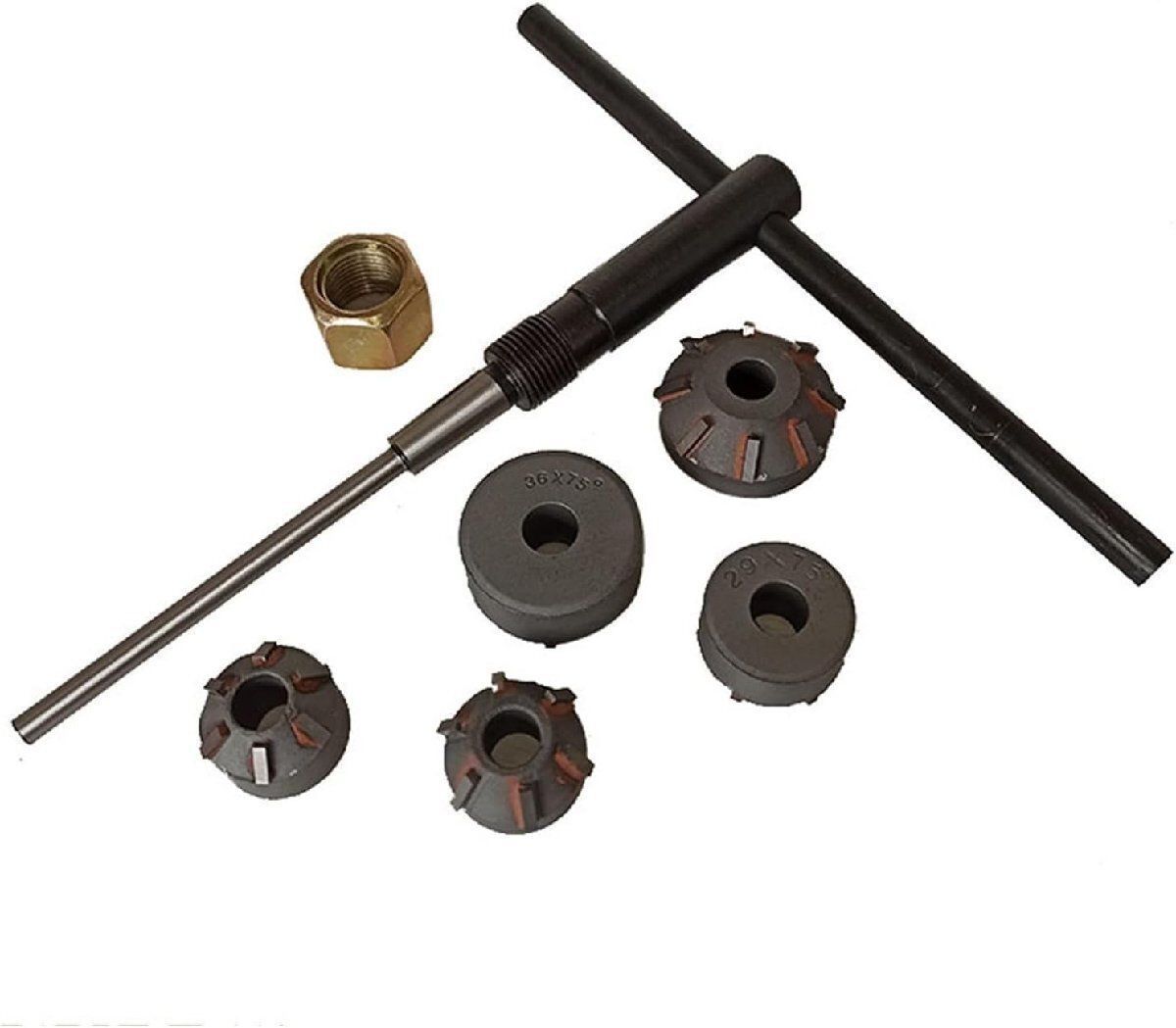 バルブ シート リーマー オートバイ シート カッター ミニ 22-38MM 修理ツール セット バルブ ツール ZYP35