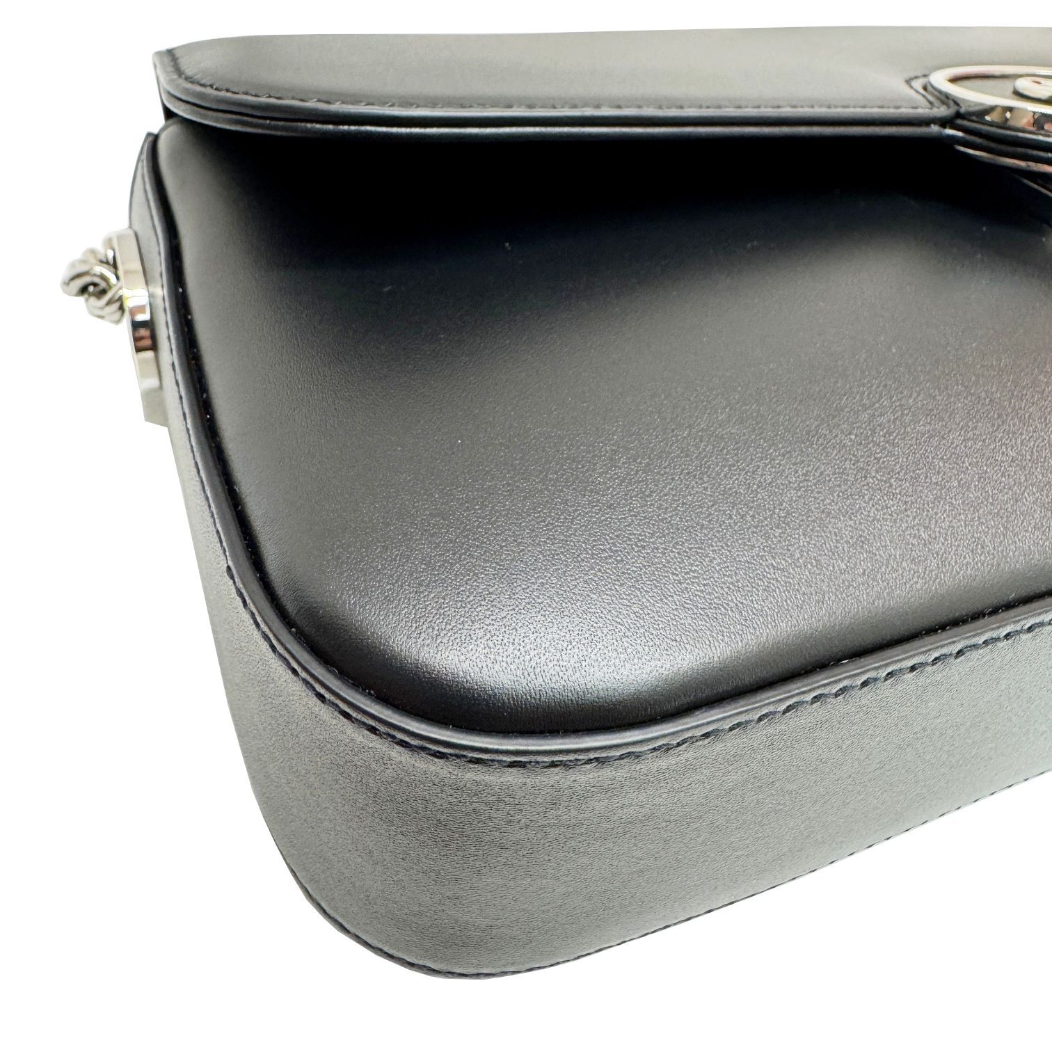 グッチ レザー PETITE GG 2way バッグ 739721 グッチ GUCCI プチGG 2Wayショルダー 739721 ブラック レザー