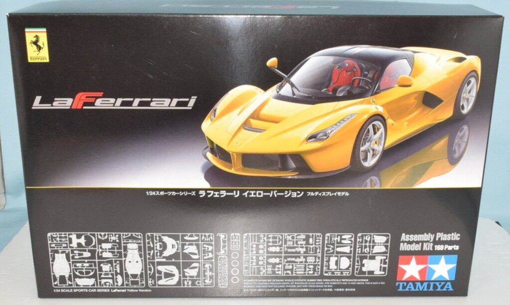 タミヤ 1／ 24 ラ フェラーリ イエローバージョン24347プラモデル 楽天市場】【中古】タミヤ 1/24 スポーツカーシリーズ No.347 ラ