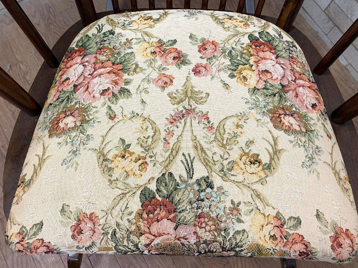 ◇松田家具 ロッキングチェア 揺り椅子 昭和レトロ 木製 家具 モダン