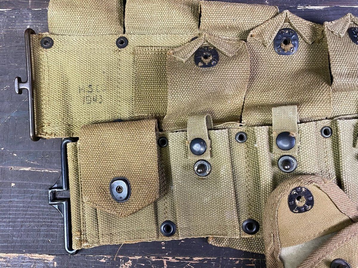 2364 US装備 ベルト JQMD ミリタリー 飯盒付き/M3 2364 US装備 ベルト JQMD ミリタリー 飯盒付き/M3 2364 US装備 ベルト