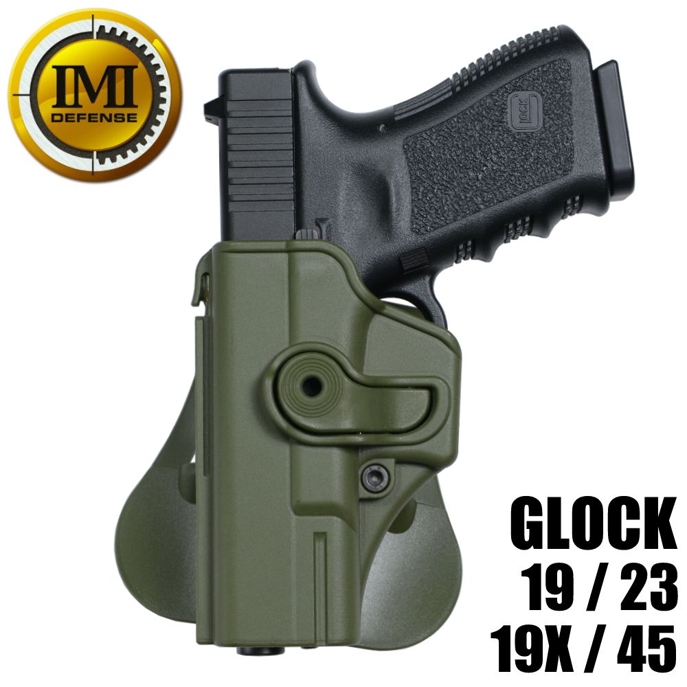 IMI Defense ホルスター Glock 19/23、19X/45用  Lv.2 [ 左用 / ODグリーン ]