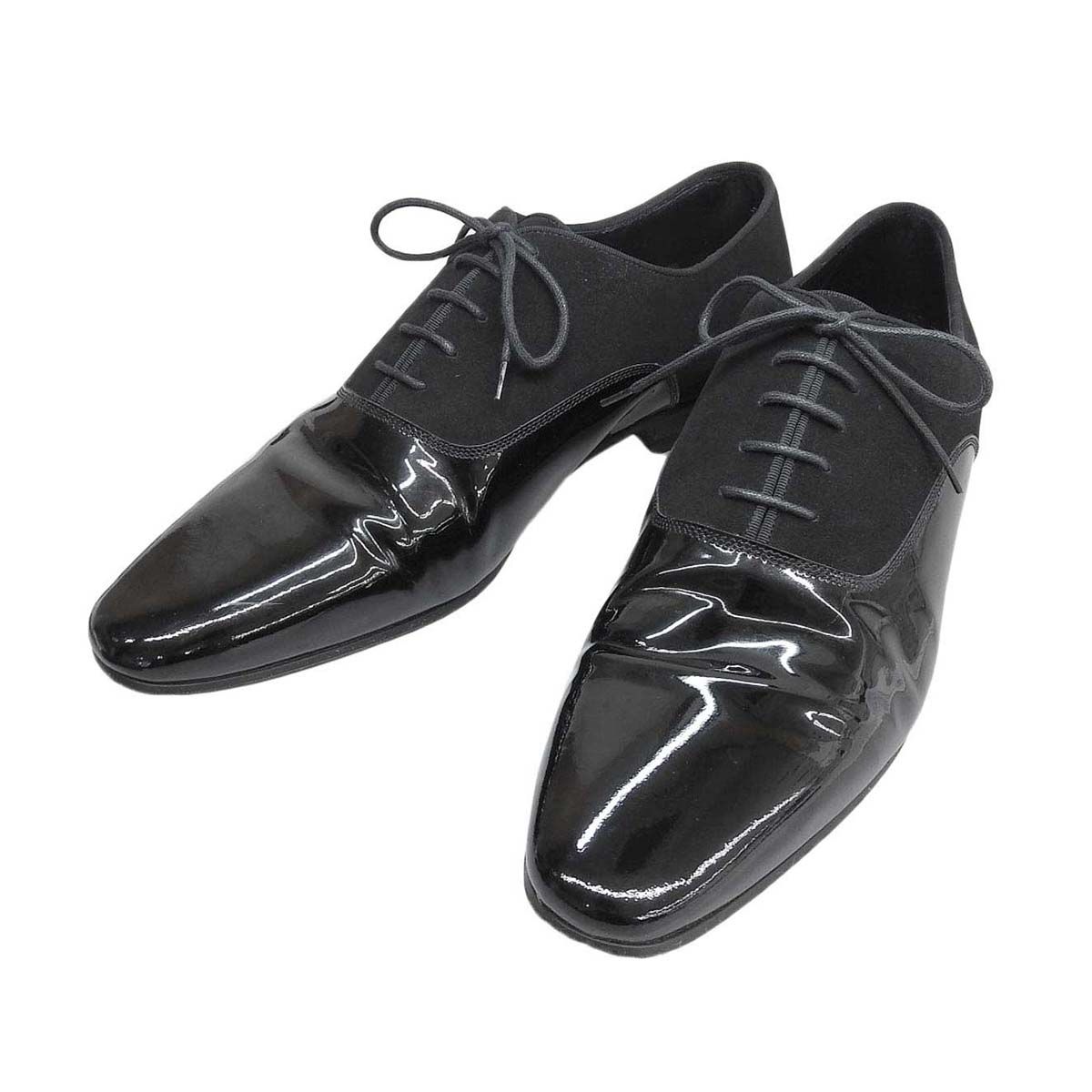 サンローラン パリ レースアップ ドレスシューズ 315437 メンズ ブラック SAINT LAURENT PARIS【中古】 【アパレル・小物】