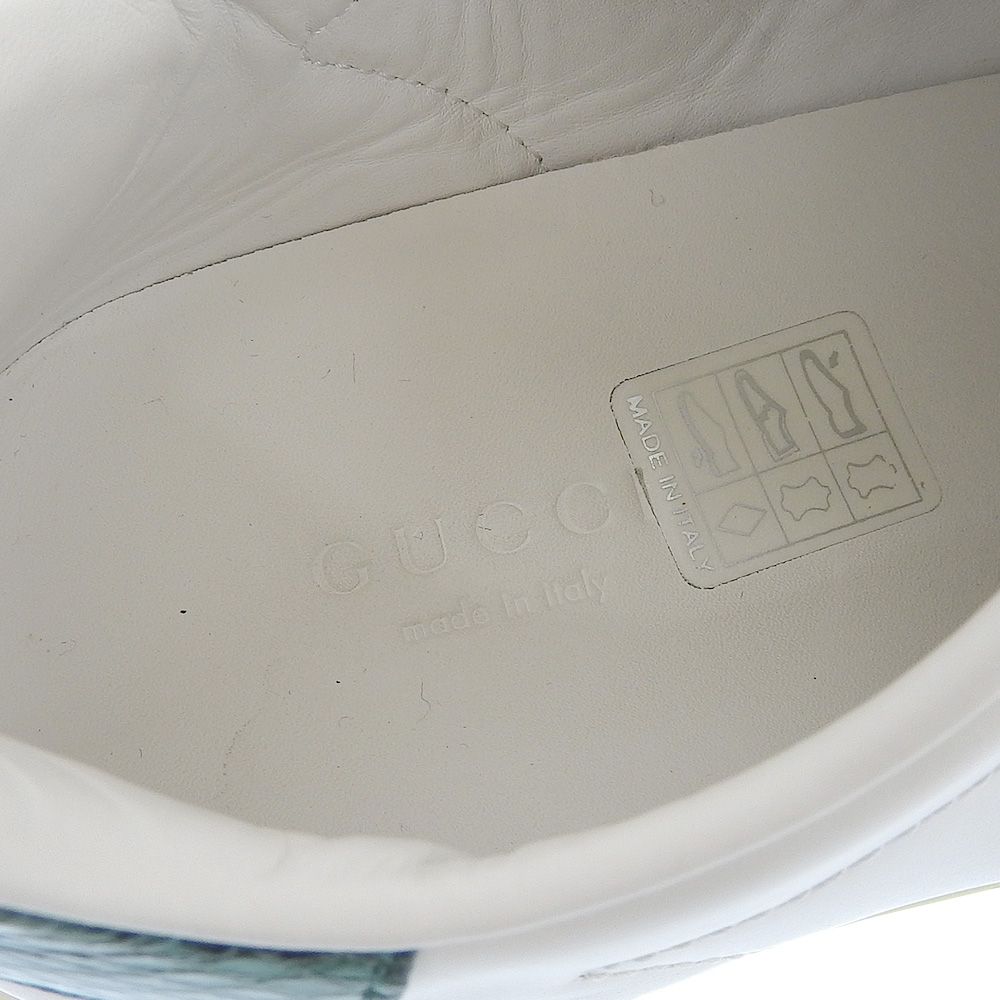 本物保証】 箱・布袋・保付 超美品 グッチ GUCCI エンブロイダリー  