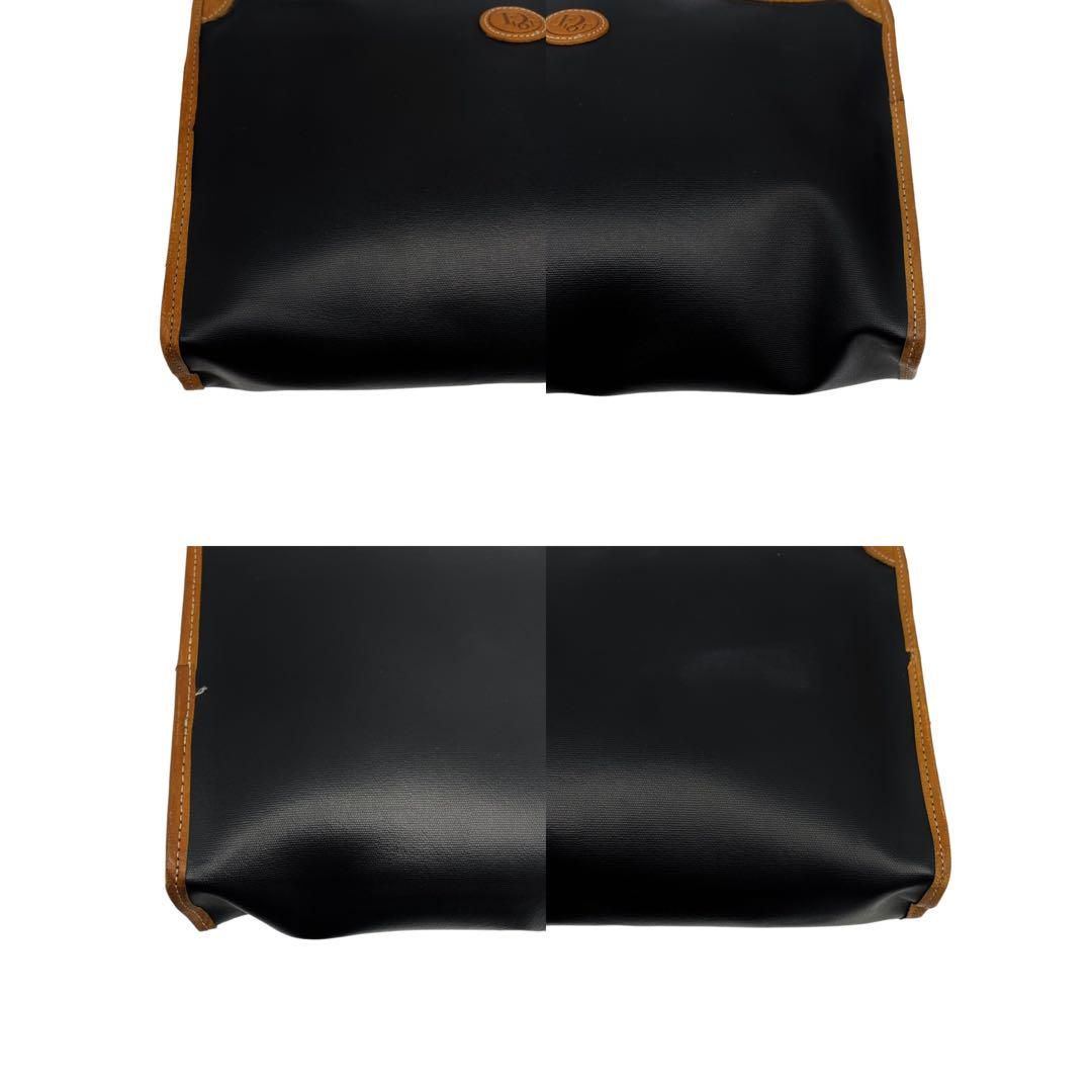Dior クラッチバッグ Diorロゴ PVC レザー ブラック
