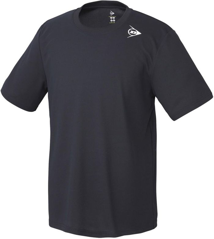 【新品・5営業日で発送】DUNLOP ダンロップ Tシャツ__DAL-8344 (DAL8344) 色 : ブラツク サイズ : M 