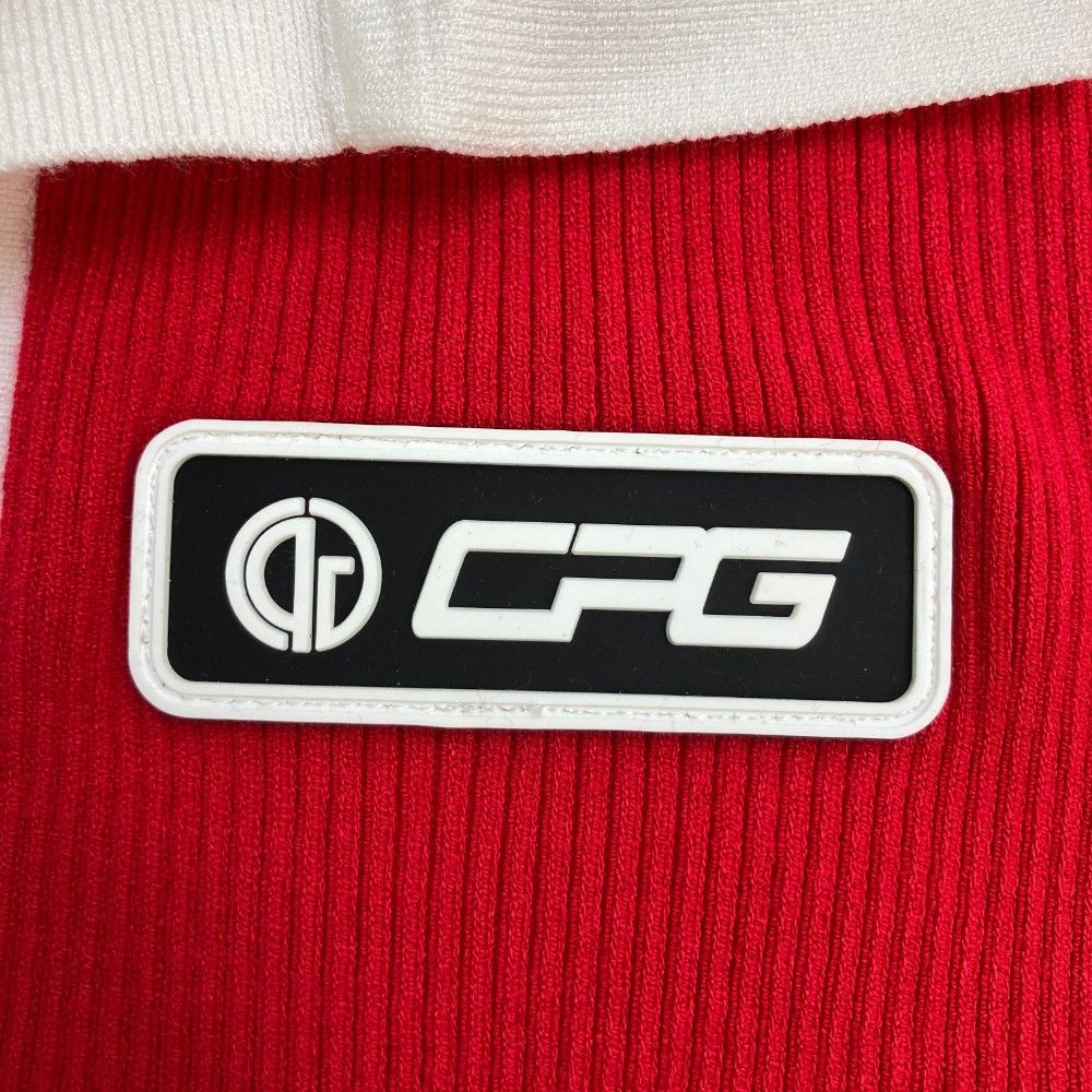 サイズ：3 CPG GOLF シーピージーゴルフ ワンピース レッド系