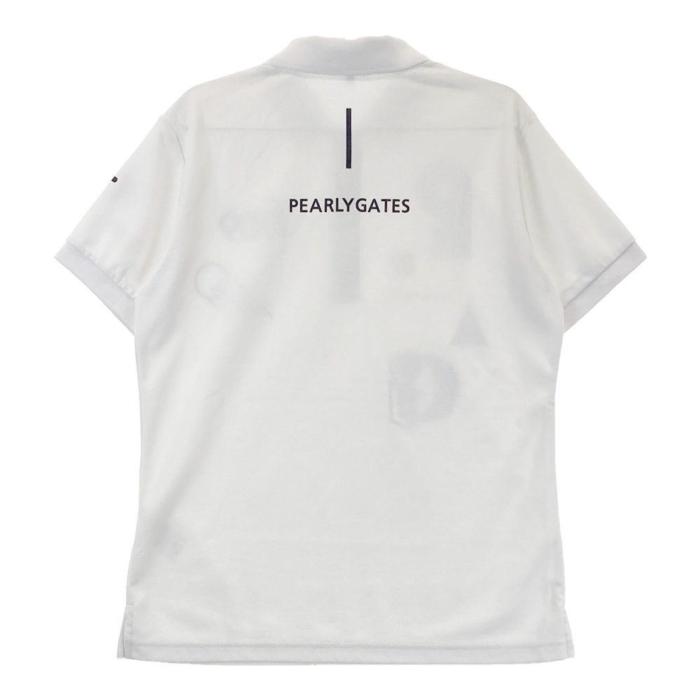 サイズ 5 PEARLY GATES パーリーゲイツ 半袖ポロシャツ ホワイト系 240101460324 ゴルフウェア メンズ ストスト