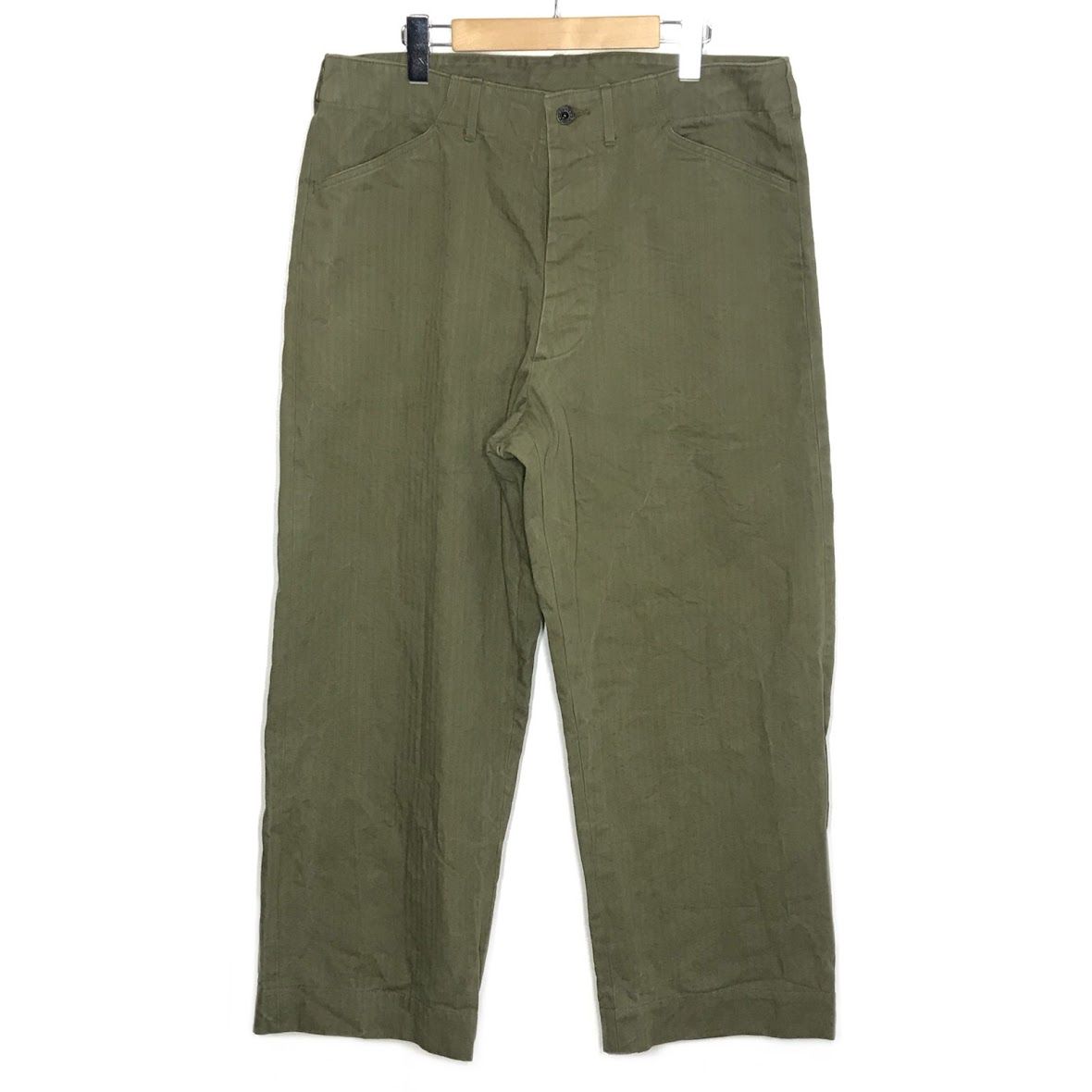 倉吉店 Buzz Rickson s | バズリクソンズ パンツ U.S. NAVY N-3 TROUSERS ミリタリーパンツ BR42290 カーキグリーン サイズ 34 107