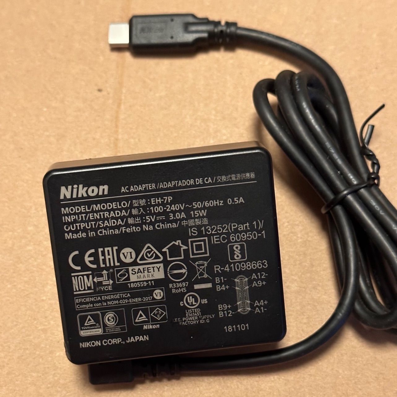 中古品 ニコン EH-7P Nikon メルカリ