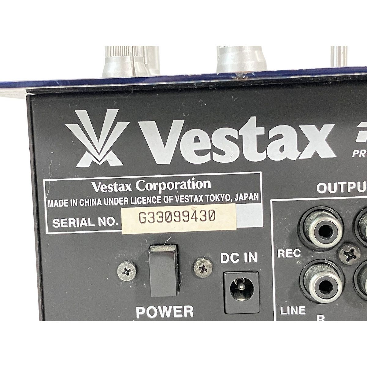 Vestax PCV-002 DJミキサー Vestax PCV-002 DJミキサー 音響機材 中古