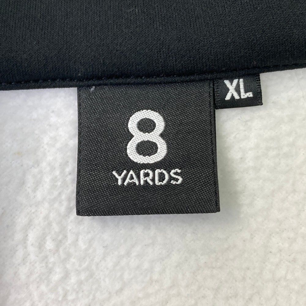 サイズ：XL 8YARDS ハチヤーズ 裏起毛 ジップ ジャケット ホワイト系 [240101198089] ゴルフウェア メンズ ストスト