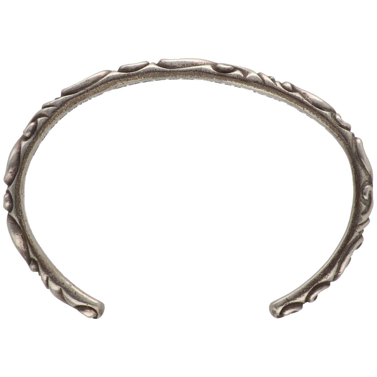 中古】 CHROME HEARTS クロムハーツ スクロールバングル SV925