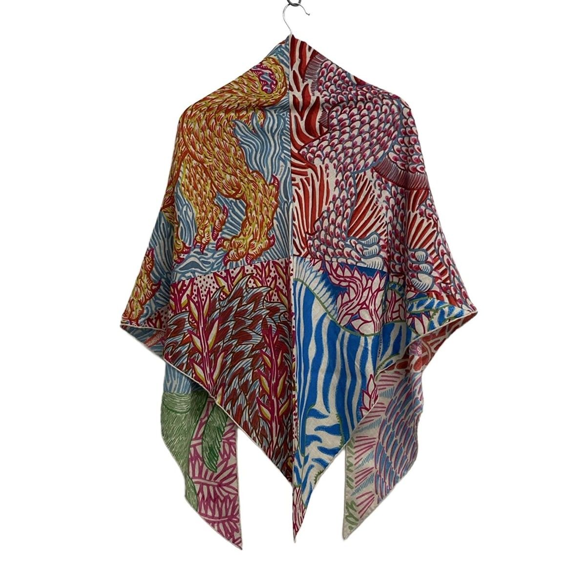 HERMES(エルメス) ストール(ショール)美品 トライアングルジェアン  