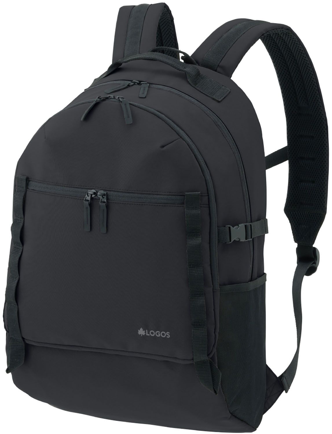 ロゴス LOGOS アウトドア LOGOS スタンダード デイバッグL-BE ブラック バックパック リュックサック 旅行 トラベル 撥水加工 15インチPC収納 PCスリーブ 通勤 37410209 ブラック