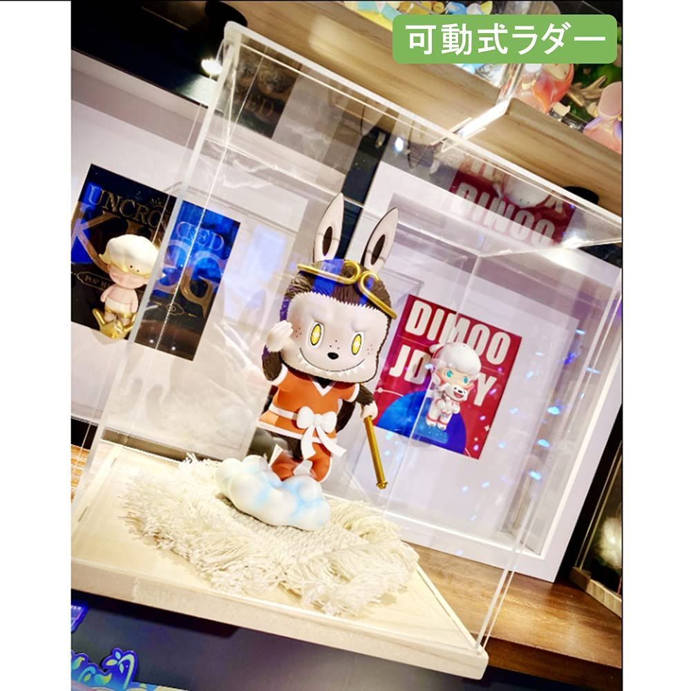 メルカリShops - 【色: 木の色】コレクションケース ディスプレイケース アクリル製 フィギュアケ