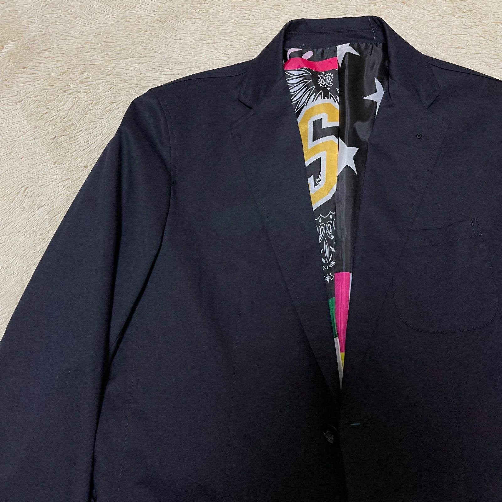 ○美品○ SOPHNET. ・ソフネット○2017SS・STRETCH GABARDINE 2 BUTTON