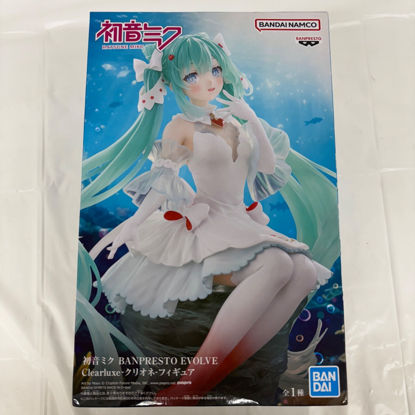 未開封 初音ミク BANPRESTO EVOLVE Clearluxe クリオネ