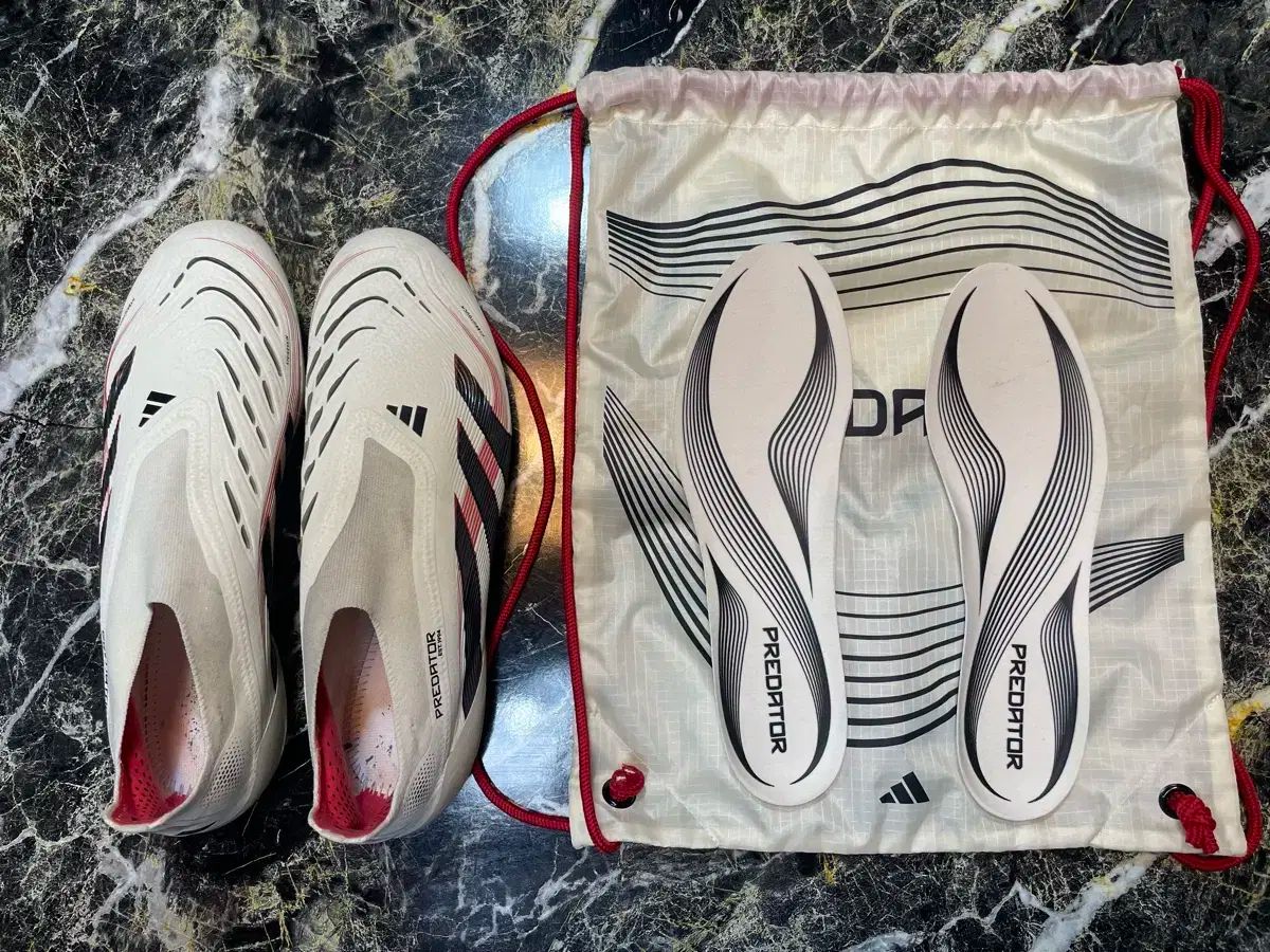 プレデターエリート SG 25.5 Adidas Predator 25 Elite SG Soft Ground Soccer Cleats - Black