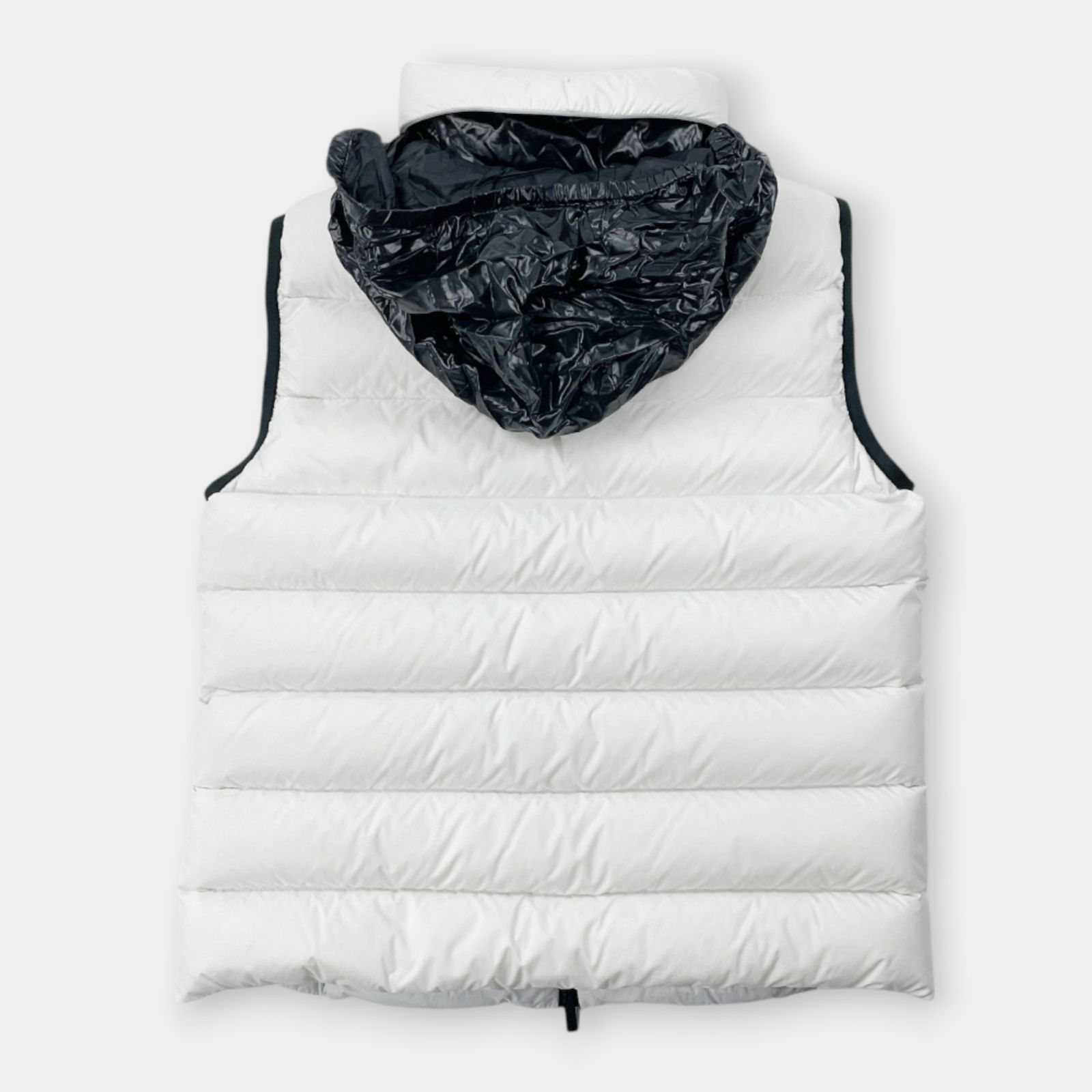 美品 MONCLER CENIS 22AW モンクレール チェニス フード ロゴ ダウン