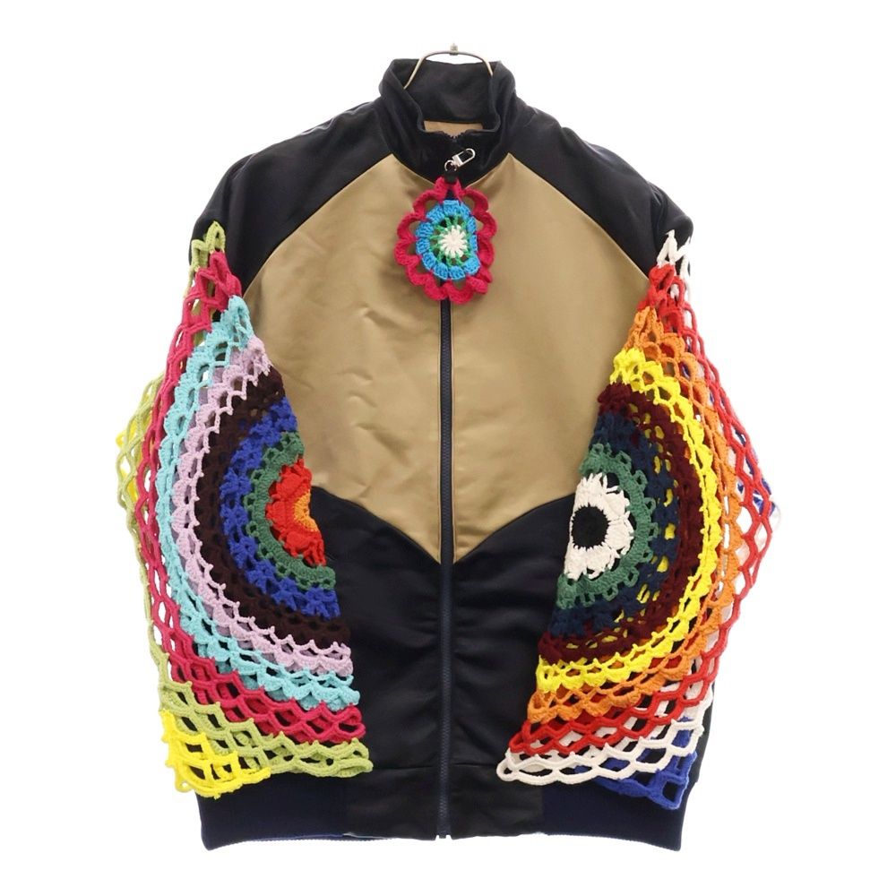TENDER PERSON (テンダーパーソン) 24SS CROCHET SLEEVE JACKET