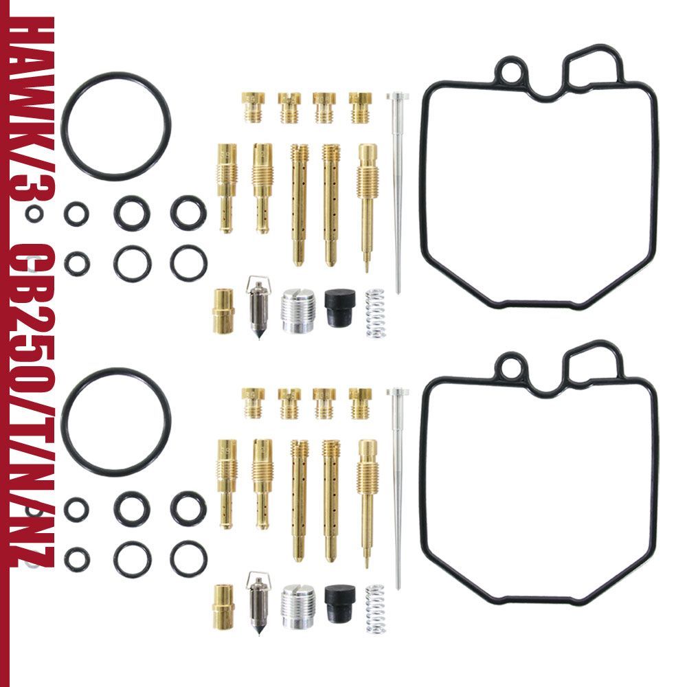 ホーク3 CB400N CB250T/N/NZ キャブレター リペアキット 燃調キット 2 