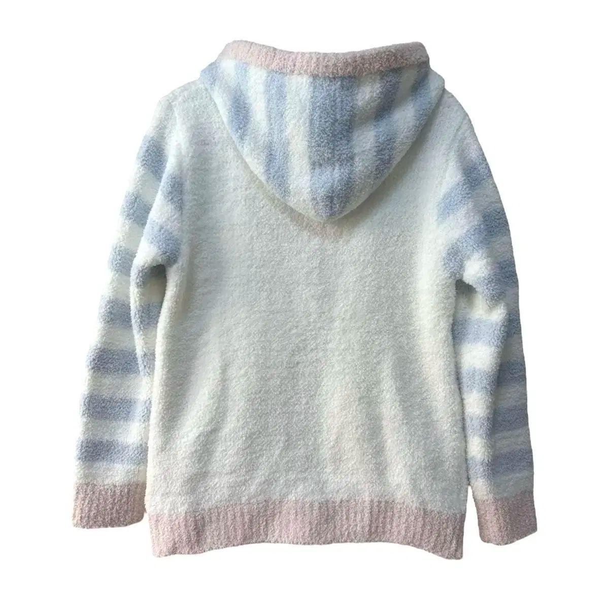 ジェラートピケ わたあめカラー パジャマ フードジップアップ