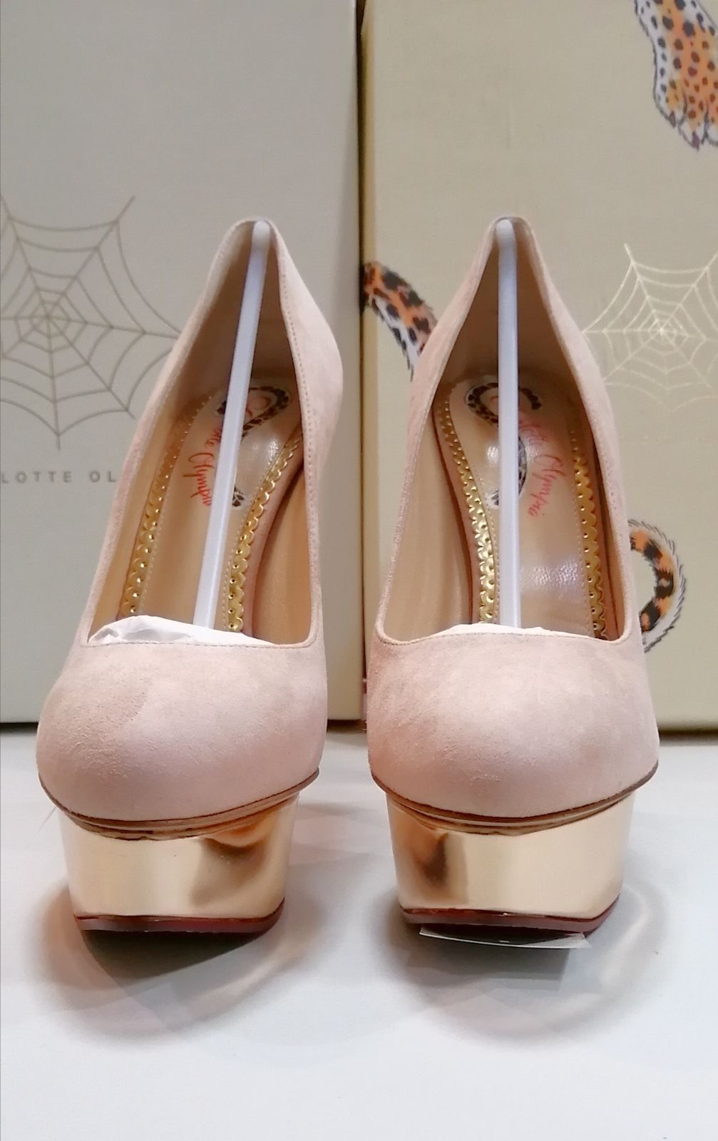 CHARLOTTE OLYMPIA プラットフォーム付き パンプス Dolly - 靴