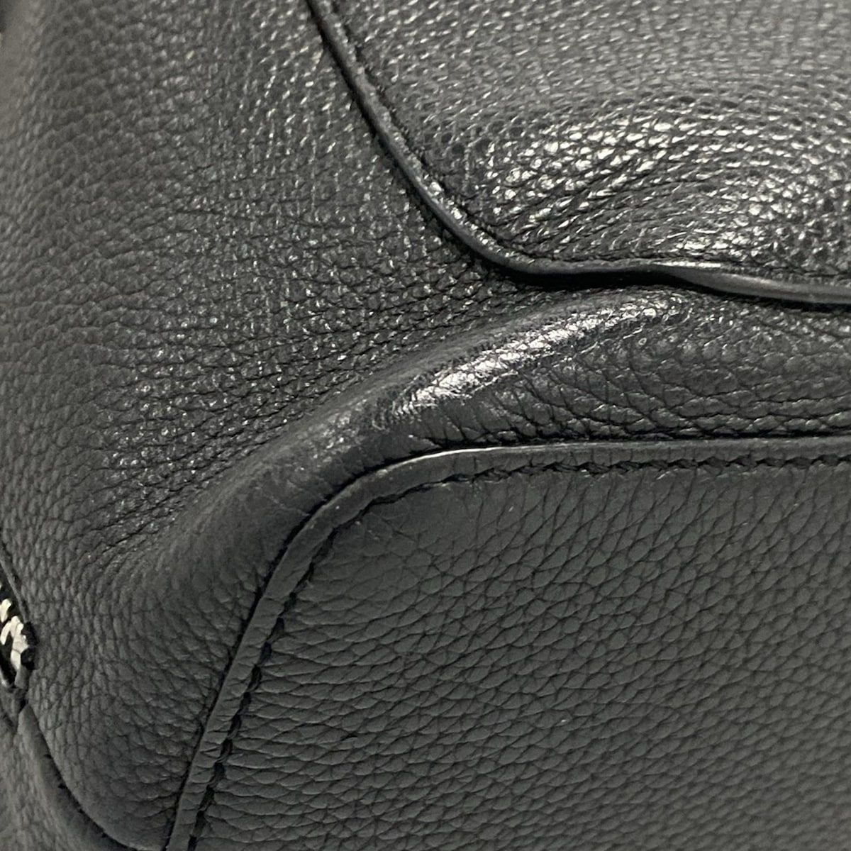 LOEWE ロエベ レザーリュック「ゴヤバックパック」ブラックレザー LOEWE(ロエベ) リュックサック ゴヤ バックパック 黒 バイカラー