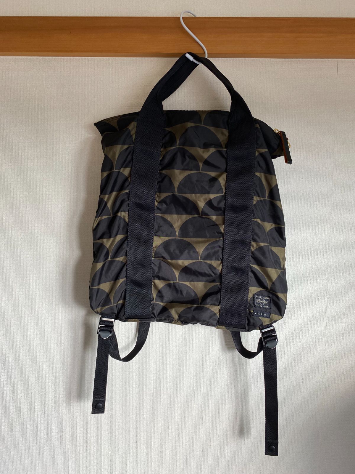 美品 ポーター PORTER マルニ MARNI 2WAY TOTE BAG 2way リュック