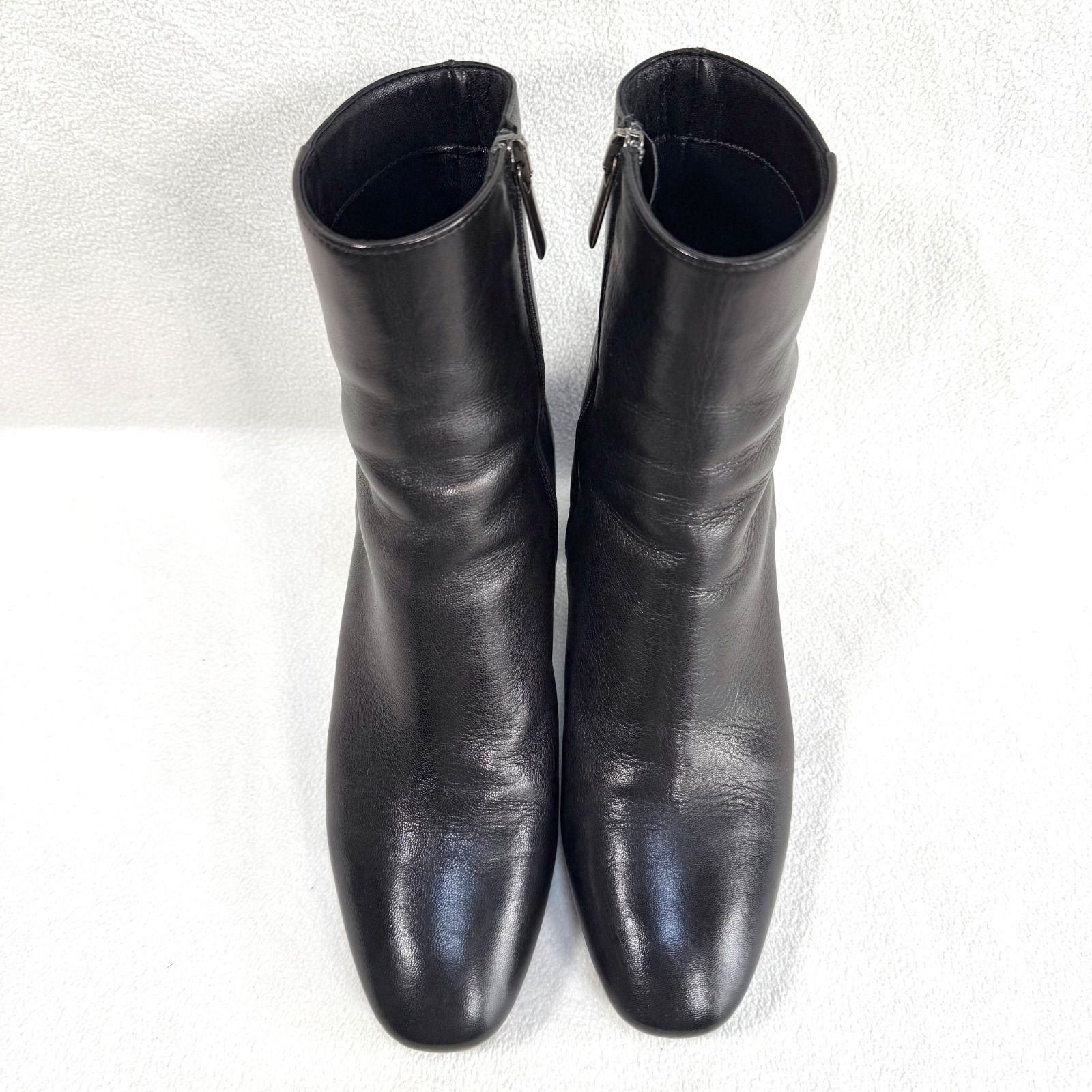 極美品✨ファビオルスコーニ FABIO RUSCONI サイドジップ レザー