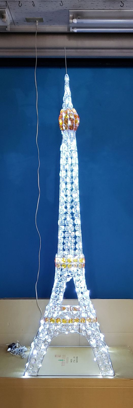 モチーフライトLEDクリスタルビーズ・ハウスJOA-195