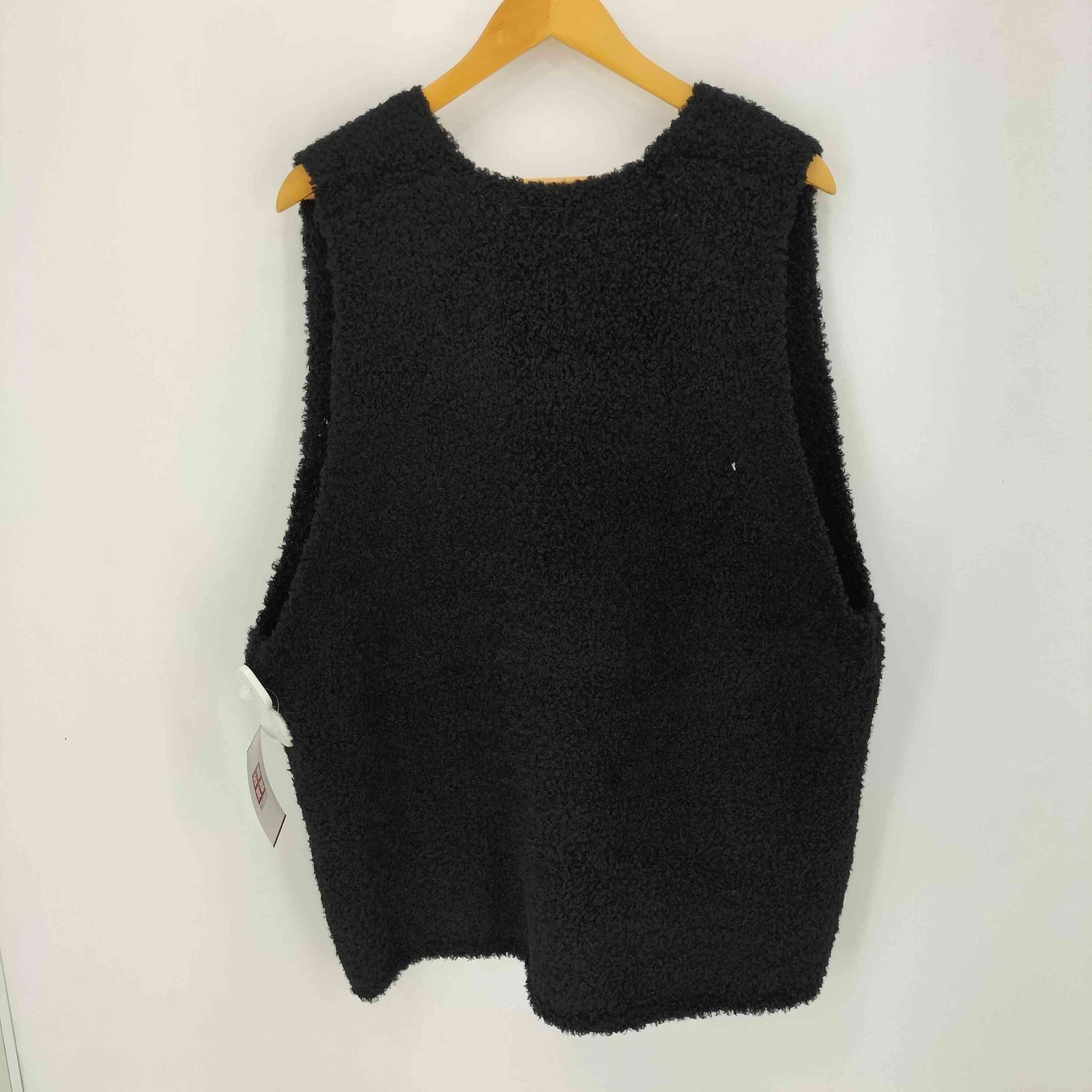 ミズイロインド mizuiro ind へアリーヤーンワイドベスト レディース