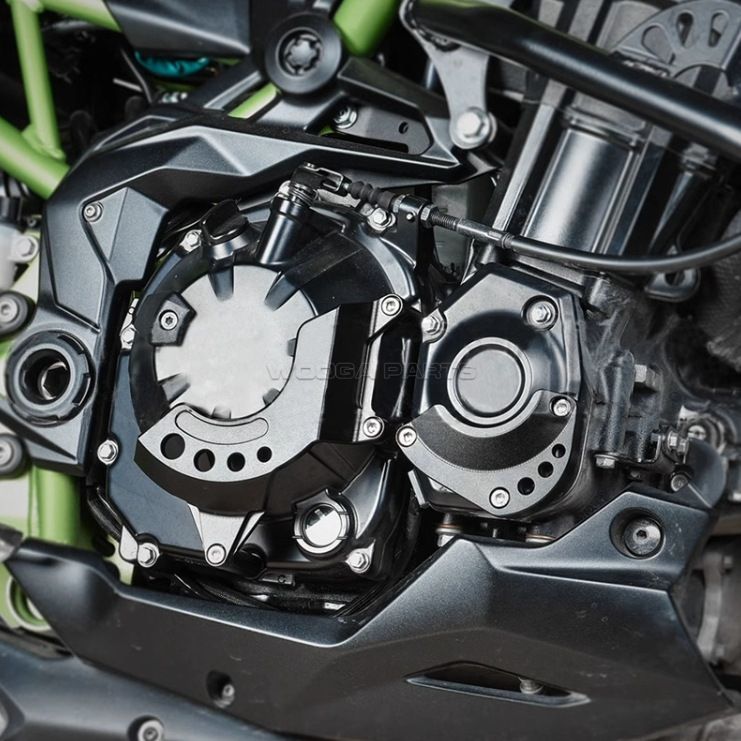 送料無用 カワサキ Z900RS CAFE 2018-2025 エンジンガード アルミ製 保護パーツ