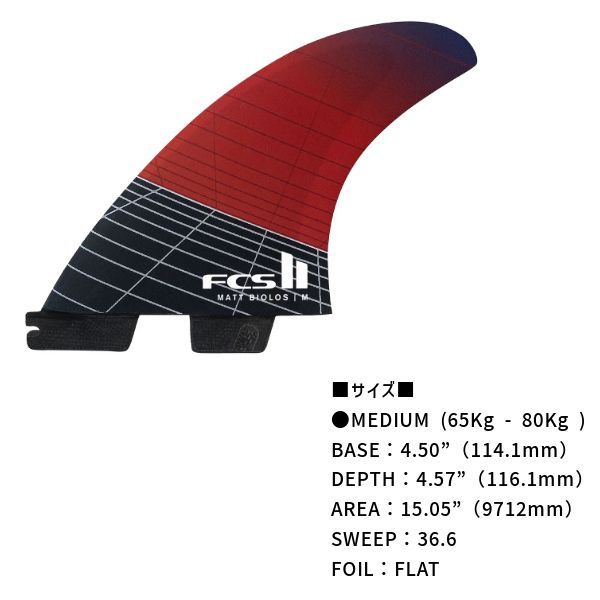 FCS2 エフシーエスツー MATT BIOLOS PCC MB Mサイズ マット