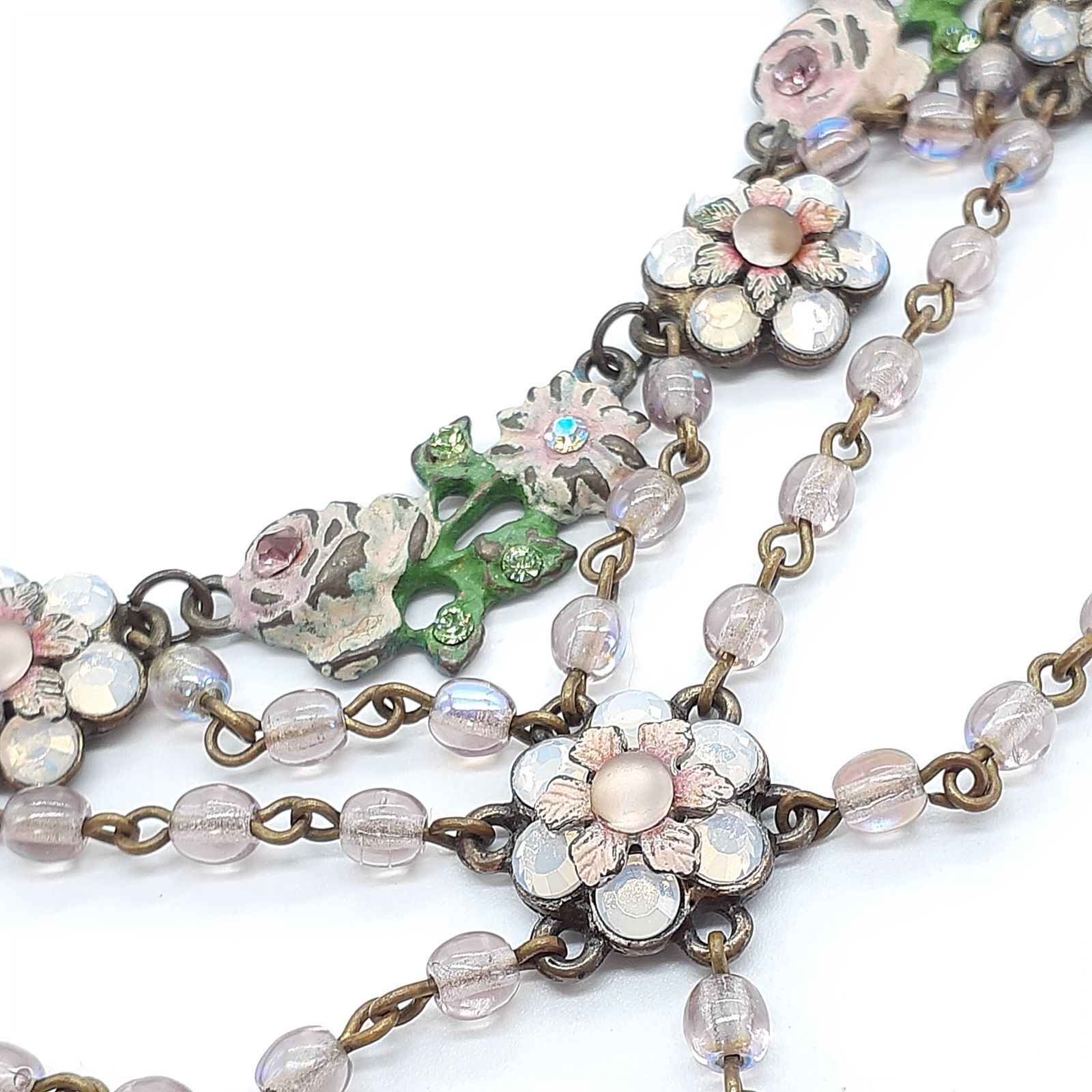 Michal Negrin ミハエルネグリン ネックレス フラワー ビジュー