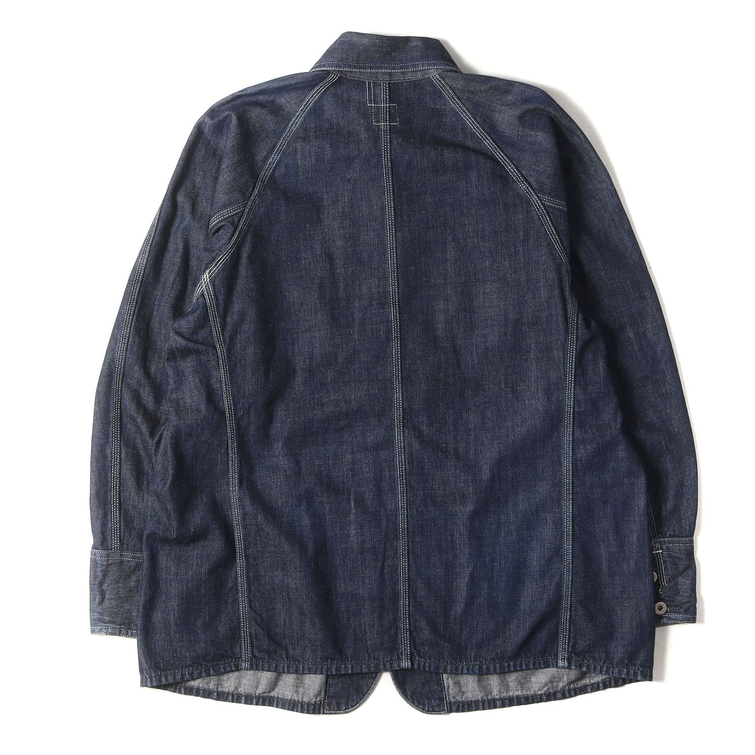 POST O'ALLS デニムジャケット Sサイズ POST O'ALLS [ ポスト オーバーオールズ ] Engineer's Jacket