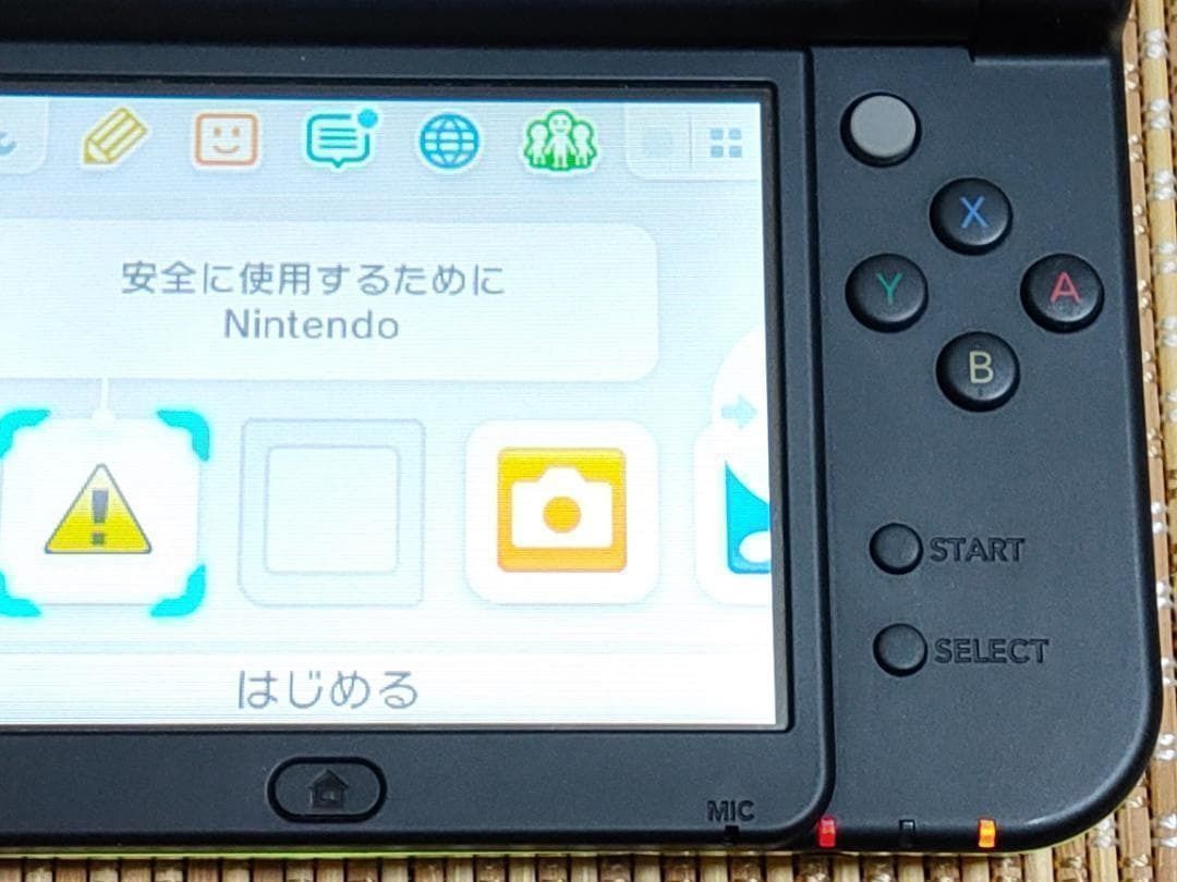 New3DSLL ライム×ブラック