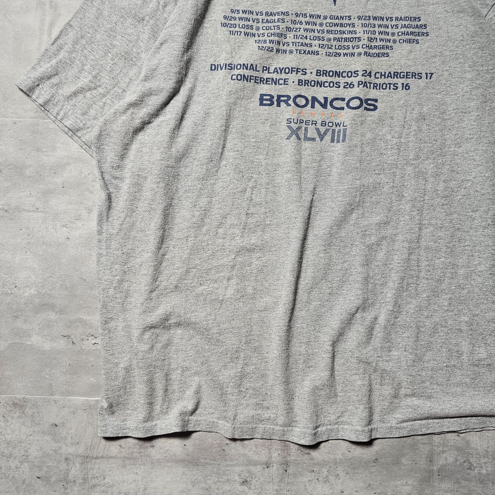 NFL / エヌエフエル 』 TEAM Tシャツ / XXLサイズ / グレー色