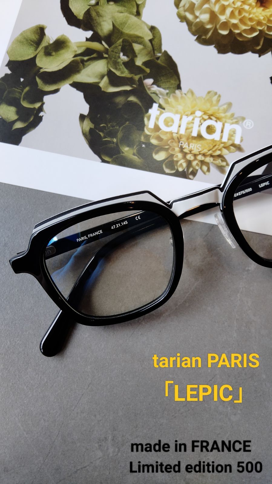 tarian PARIS (タリアン)「LEPIC-Black&White」限定モデル ※ 世界限定