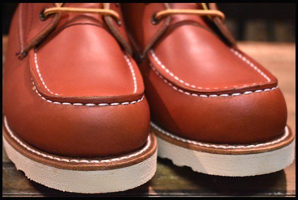 9D 箱付 未使用 犬タグ復刻 18年】レッドウィング 8877 ロング