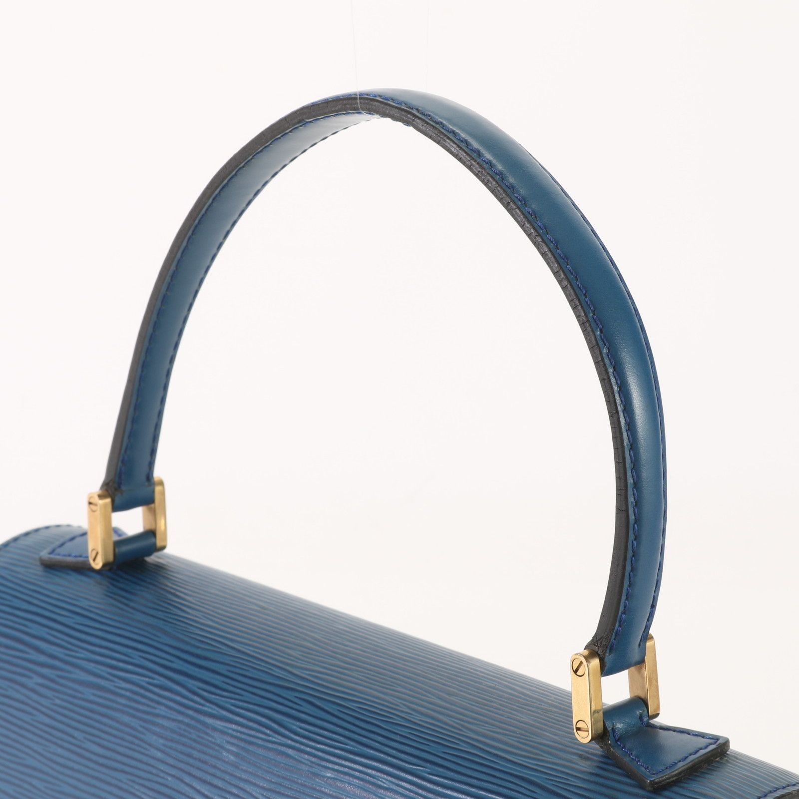 ルイヴィトンエピコンコルドハンドバッグブルー