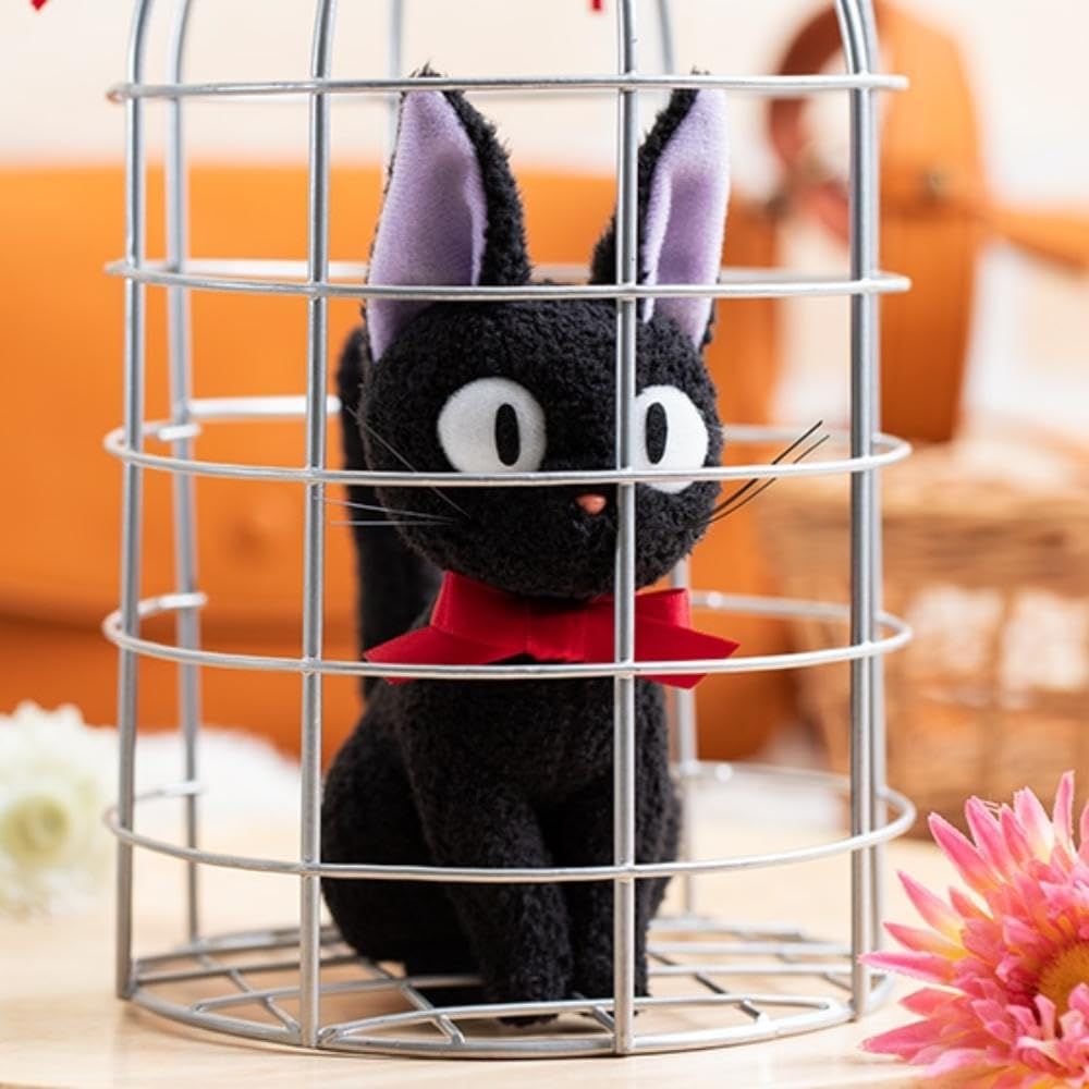 ジブリ 魔女の宅急便 ジジ 特大 ぬいぐるみ 当時もの タグ付き 魔女の