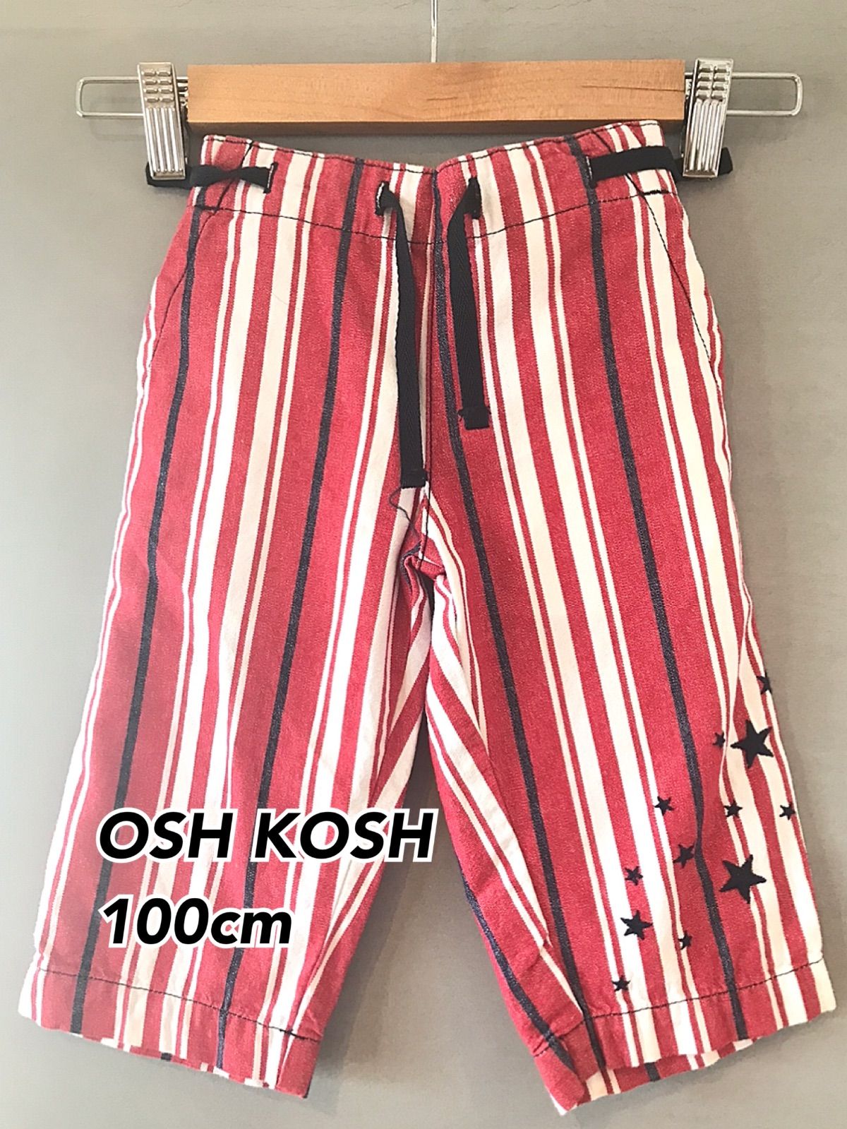 お見舞い オシュコシュビゴッシュ Oshkosh シャカパン 赤 120cm