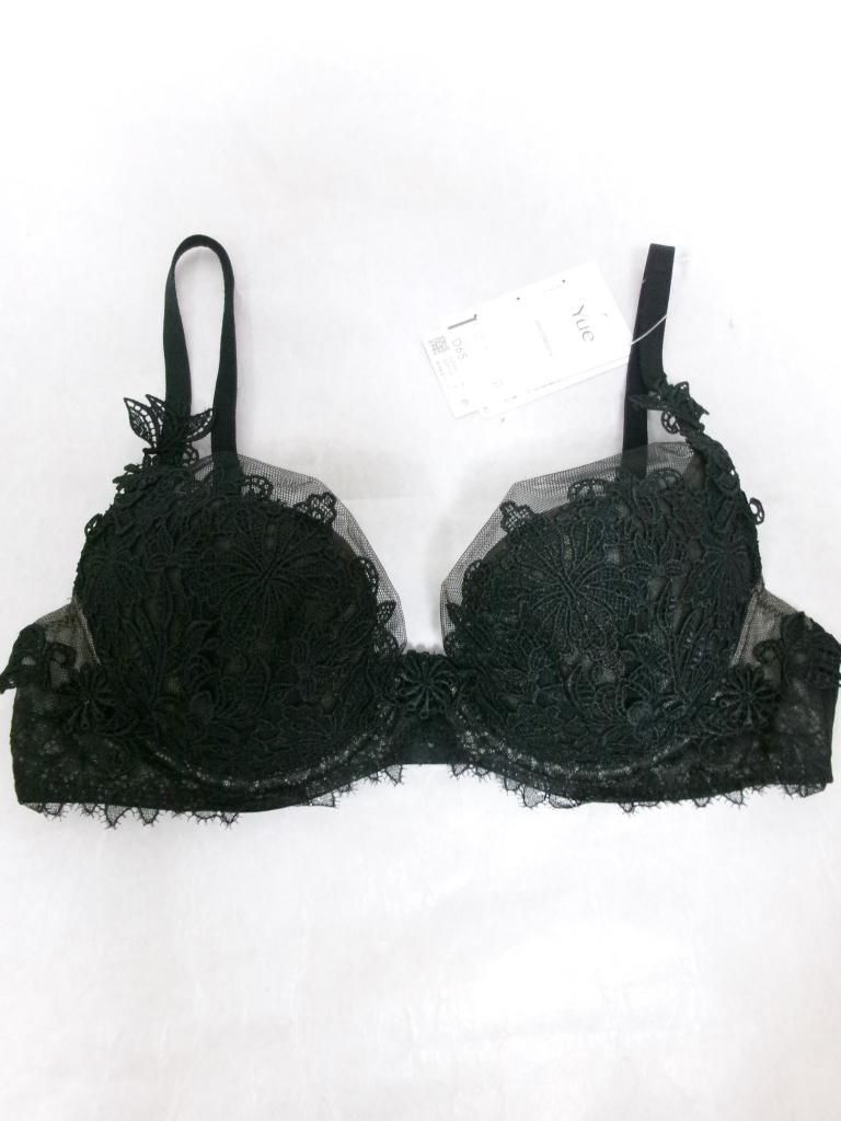 Wacoal Yue ワコールユエ ブラジャー 黒系 み D65 969904