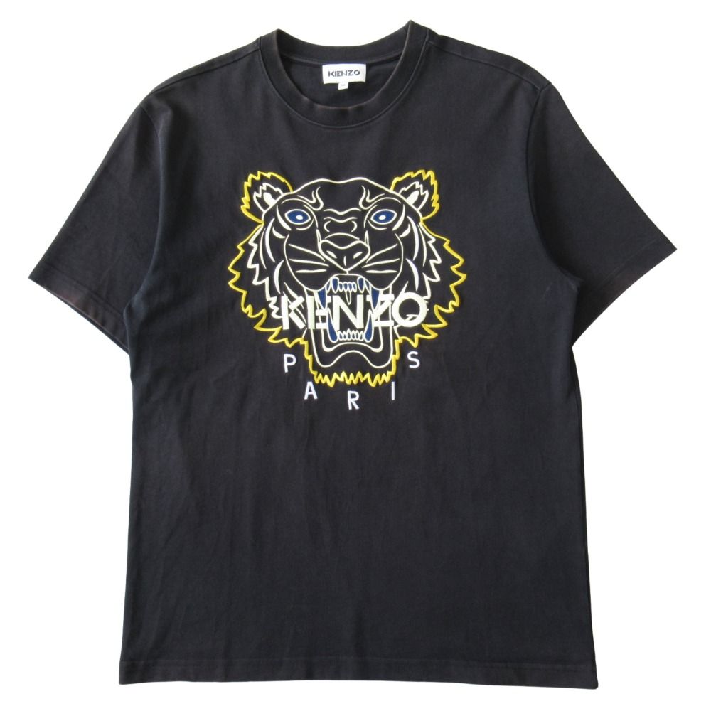 KENZO ケンゾー タイガー ロゴ 刺繍 Tシャツ カットソー 半袖 KENZO ケンゾー タイガー ロゴ 刺繍 Tシャツ カットソー 半袖