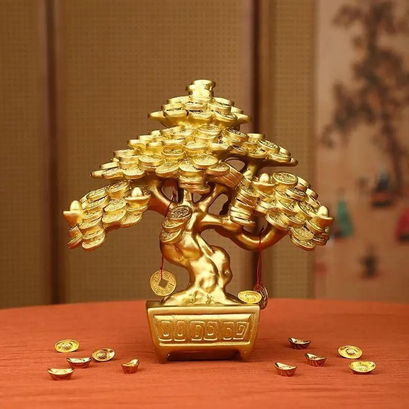 高級美品】金属製 玉璽型インテリア装飾 置物 ゴールド 縁起物 開運 風水