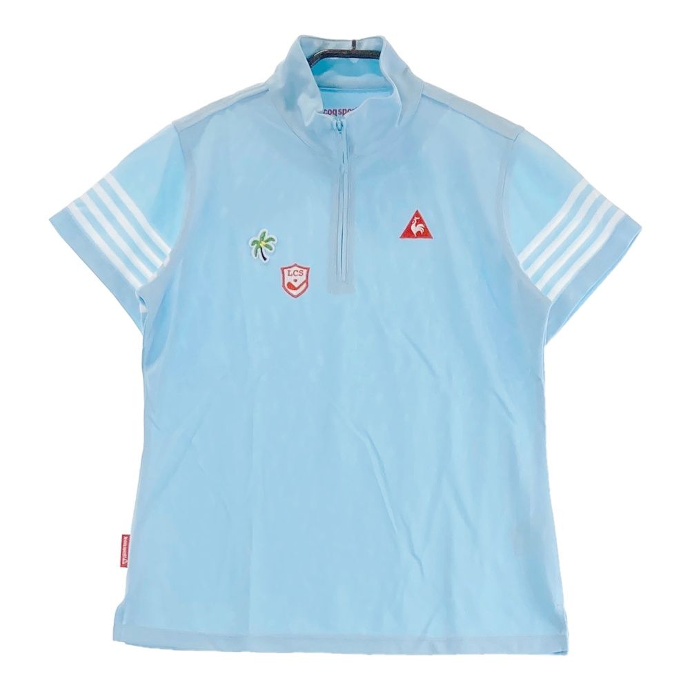 サイズ：L LE COQ GOLF ルコックゴルフ  スウェット ジップジャケット ヘリンボーン柄 ピンク系 [240101420647] ゴルフウェア メンズ ストスト サイズ：L LE COQ GOLF ルコックゴルフ スウェット ジップ