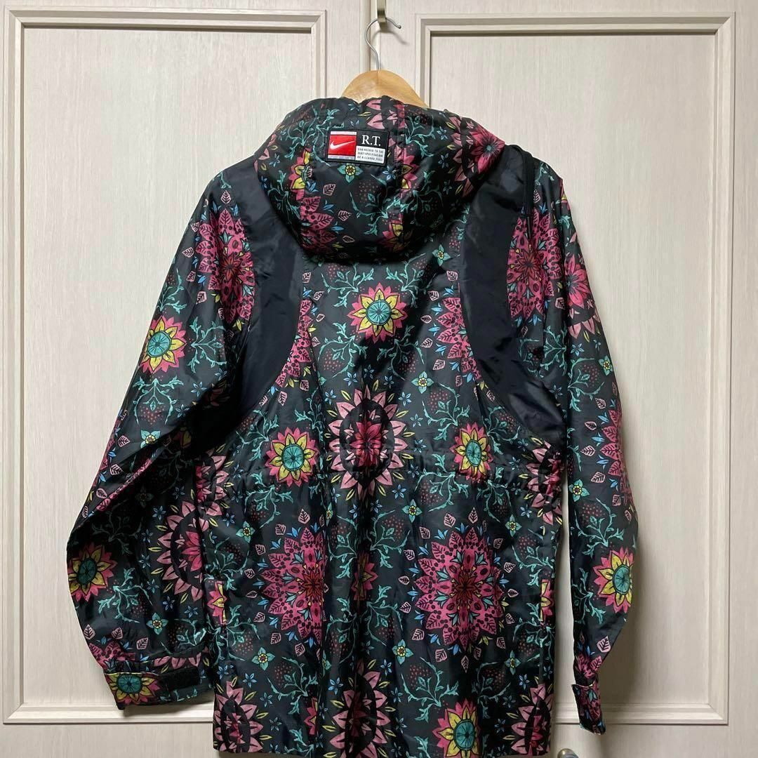 ナイキ ナイロンジャケット フラワー ボタニカル フローラル 刺繍ロゴ ゆるダボ ナイキ ナイロンジャケット フラワー ボタニカル フローラル 刺繍ロゴ