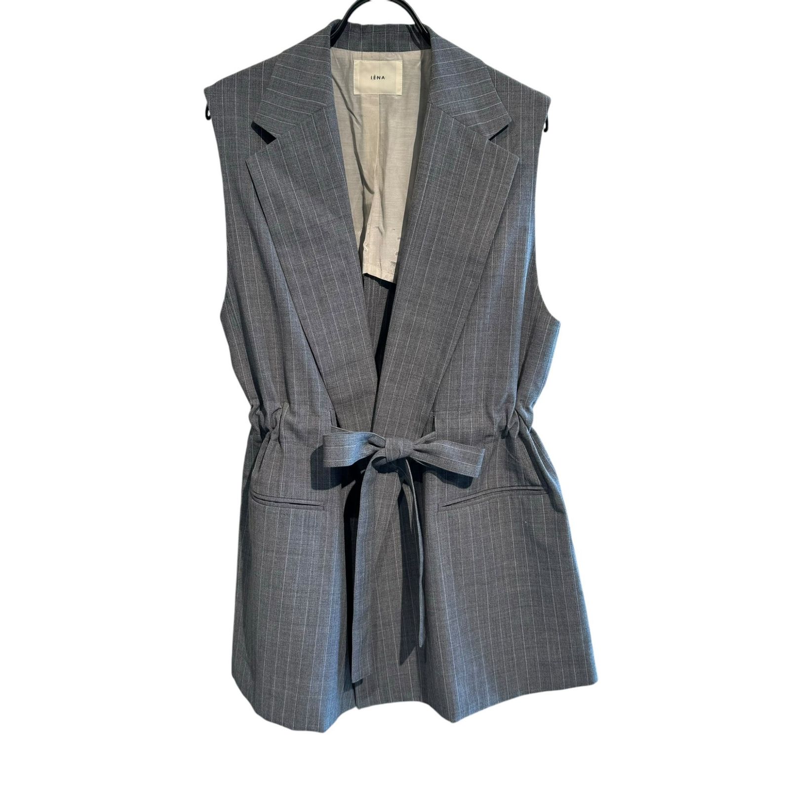 IENA (イエナ) ベルテッドジレ 24010900037030 ジレ レディース グレー
